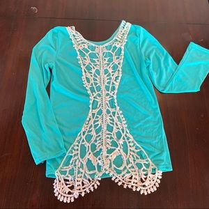 Boho long sleeve shirt
